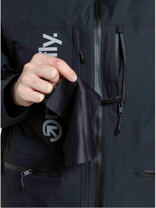 Meatfly Meatfly pánská SNB & SKI bunda Manifold Black