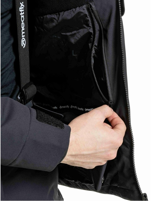 Meatfly Meatfly pánská SNB & SKI bunda Manifold Black