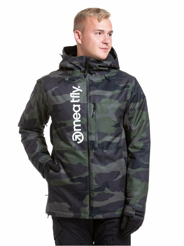 Meatfly Meatfly pánská SNB & SKI bunda Manifold Rampage Camo