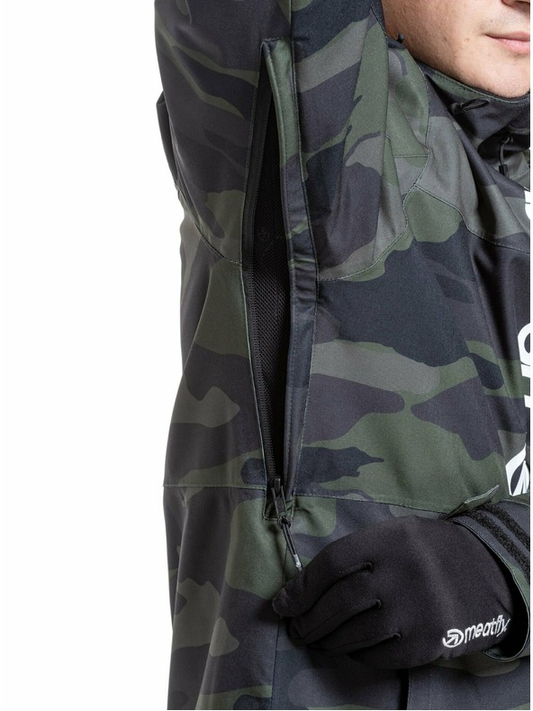 Meatfly Meatfly pánská SNB & SKI bunda Manifold Rampage Camo