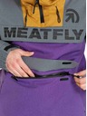 Meatfly Meatfly pánská SNB & SKI bunda Zenith Dark Grey / Petunia