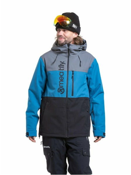 Meatfly Meatfly pánská SNB & SKI bunda Manifold Blue / Black