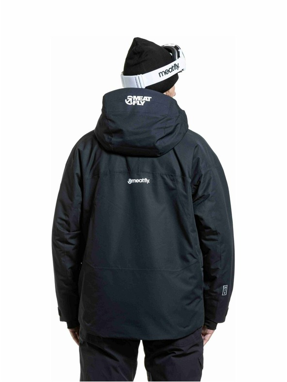 Meatfly Meatfly pánská SNB & SKI bunda Shader Black