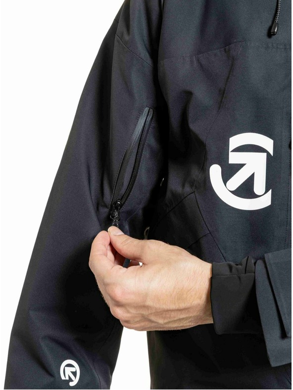 Meatfly Meatfly pánská SNB & SKI bunda Shader Black