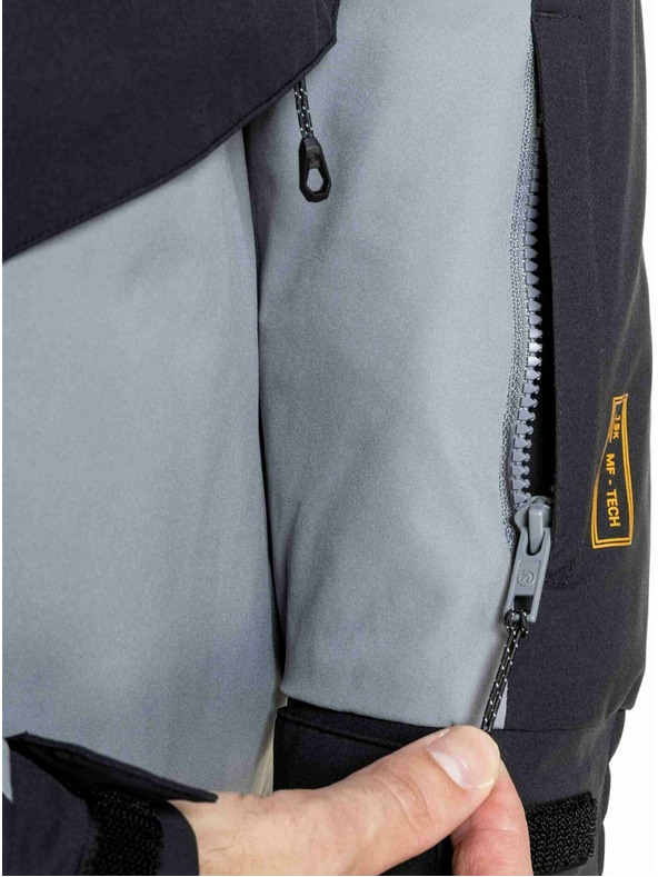 Meatfly Meatfly pánská SNB & SKI bunda Zenith Chai Tea / Black