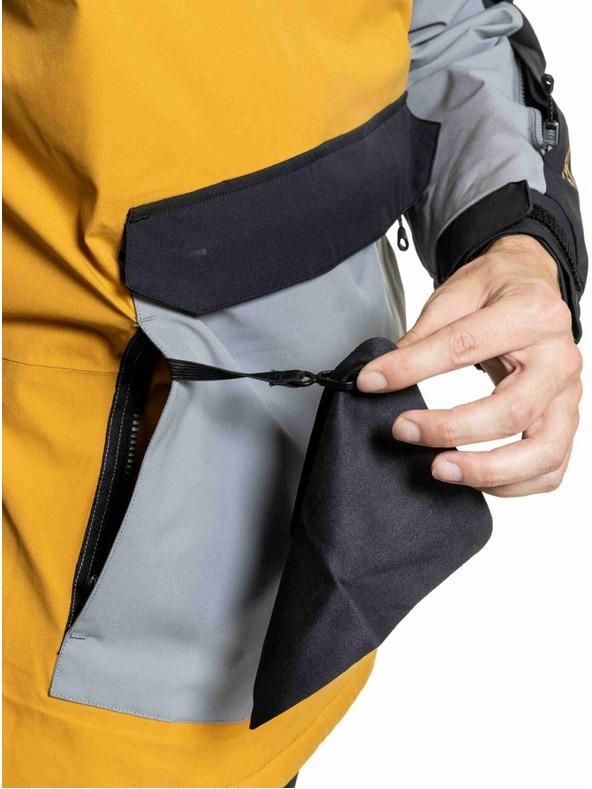 Meatfly Meatfly pánská SNB & SKI bunda Zenith Chai Tea / Black