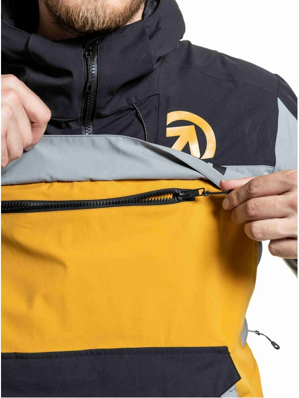 Meatfly Meatfly pánská SNB & SKI bunda Zenith Chai Tea / Black