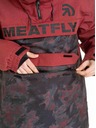 Meatfly Meatfly pánská SNB & SKI bunda Zenith Wine Mossy