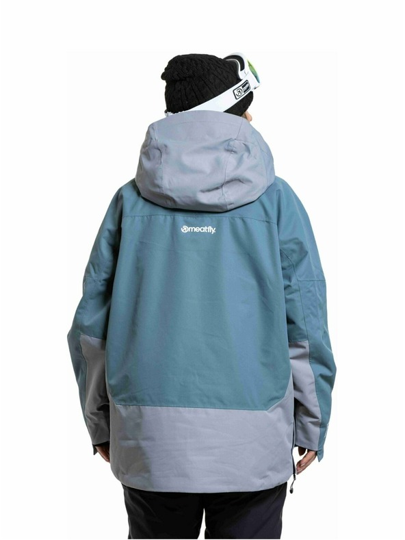 Meatfly Meatfly unisex SNB & SKI bunda Maddie Blue Sea / Silver
