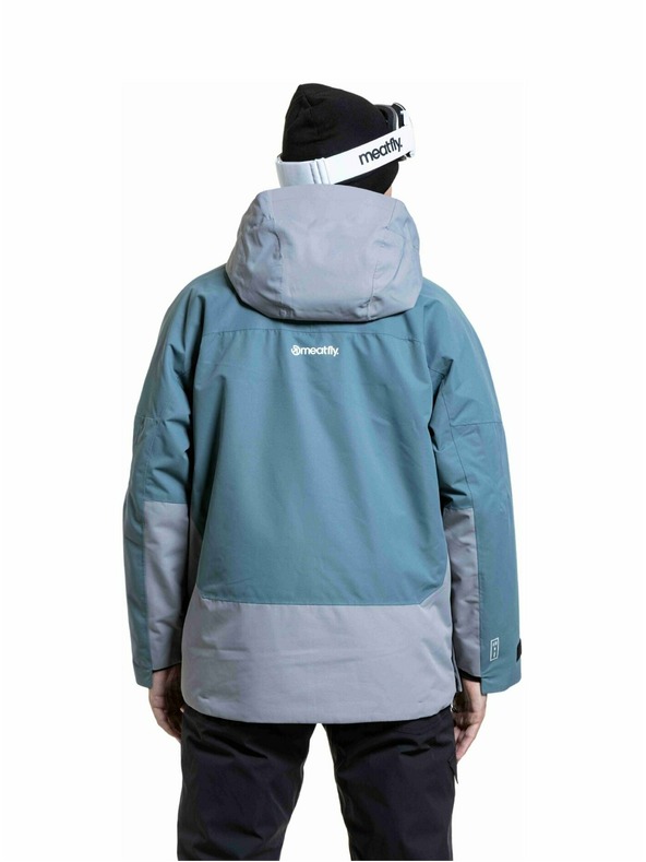 Meatfly Meatfly unisex SNB & SKI bunda Maddie Blue Sea / Silver