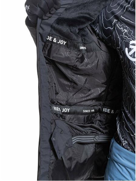 Meatfly Meatfly pánská SNB & SKI bunda Manifold Beet Red/Slate Blue