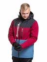 Meatfly Meatfly pánská SNB & SKI bunda Manifold Beet Red/Slate Blue
