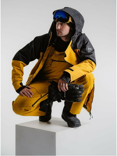 Meatfly Meatfly pánská SNB & SKI bunda Blake Chai Tea Latte