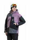 Meatfly Meatfly pánská SNB & SKI bunda Shader Gray Dark / Orchid