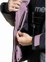 Meatfly Meatfly pánská SNB & SKI bunda Shader Gray Dark / Orchid