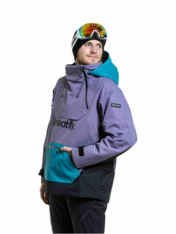 Meatfly Meatfly unisex SNB & SKI bunda Maddie Purple Light / Hb Blue