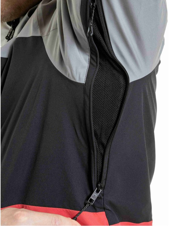 Meatfly Meatfly pánská SNB & SKI bunda Manifold Silver / Red