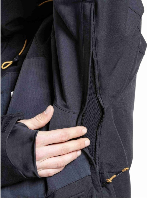 Meatfly Meatfly pánská SNB & SKI bunda Vertigo Black