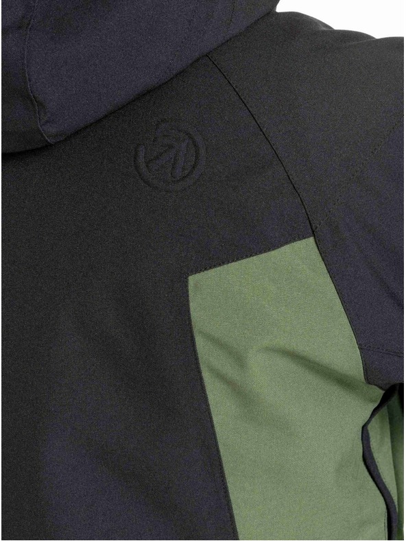 Meatfly Meatfly pánská SNB & SKI bunda Cronos Black / Solar Power