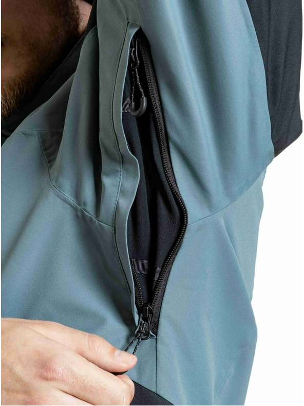 Meatfly Meatfly pánská SNB & SKI bunda Shader Blue Sea / Silver