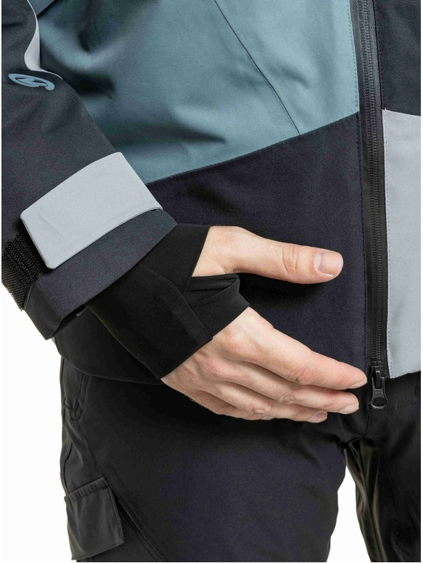 Meatfly Meatfly pánská SNB & SKI bunda Shader Blue Sea / Silver