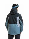 Meatfly Meatfly pánská SNB & SKI bunda Cronos Black / Blue Sea