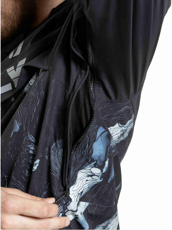 Meatfly Meatfly pánská SNB & SKI bunda Zenith Deep Lake / Black