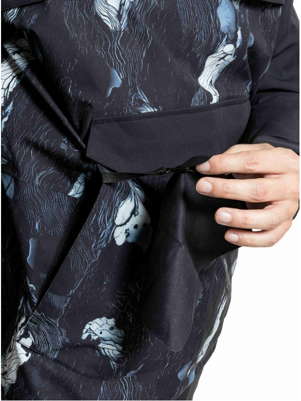 Meatfly Meatfly pánská SNB & SKI bunda Zenith Deep Lake / Black