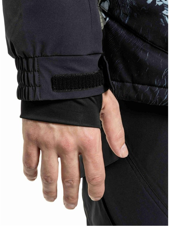 Meatfly Meatfly pánská SNB & SKI bunda Zenith Deep Lake / Black