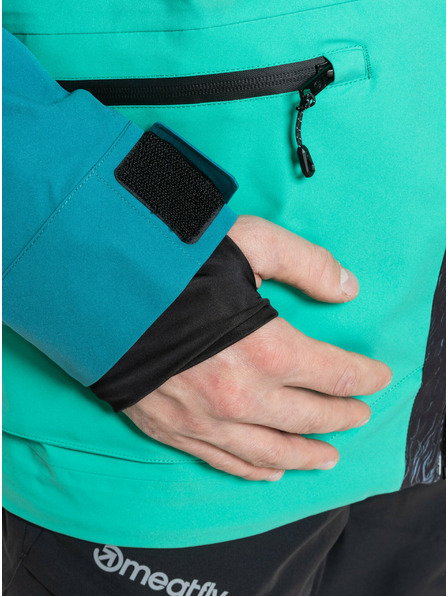 Meatfly Meatfly pánská SNB & SKI bunda Manifold Deep Lake