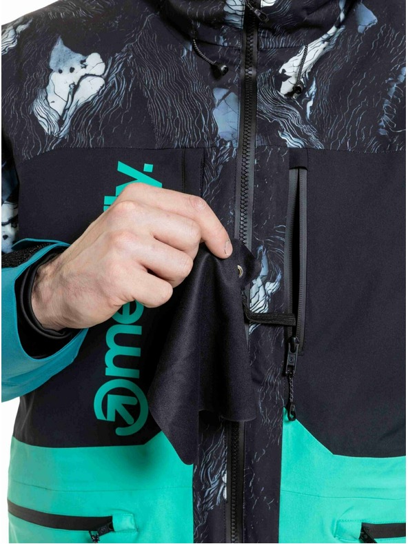 Meatfly Meatfly pánská SNB & SKI bunda Manifold Deep Lake