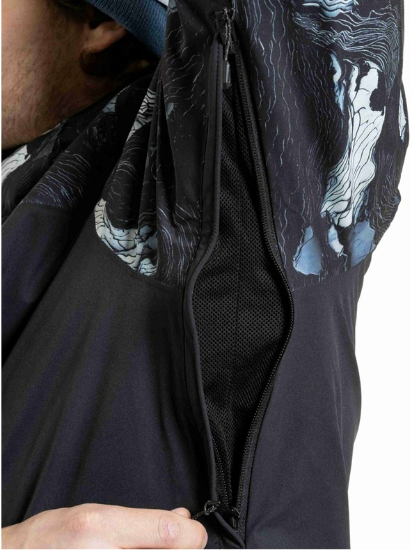 Meatfly Meatfly pánská SNB & SKI bunda Manifold Deep Lake