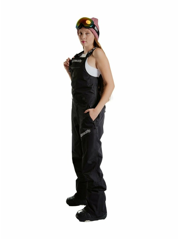 Meatfly Meatfly unisex SNB & SKI laclové kalhoty Kenny Black