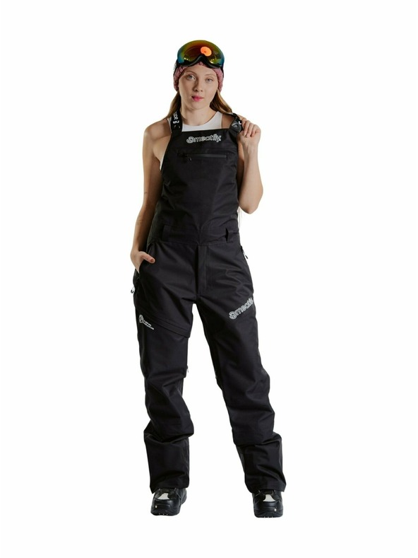 Meatfly Meatfly unisex SNB & SKI laclové kalhoty Kenny Black