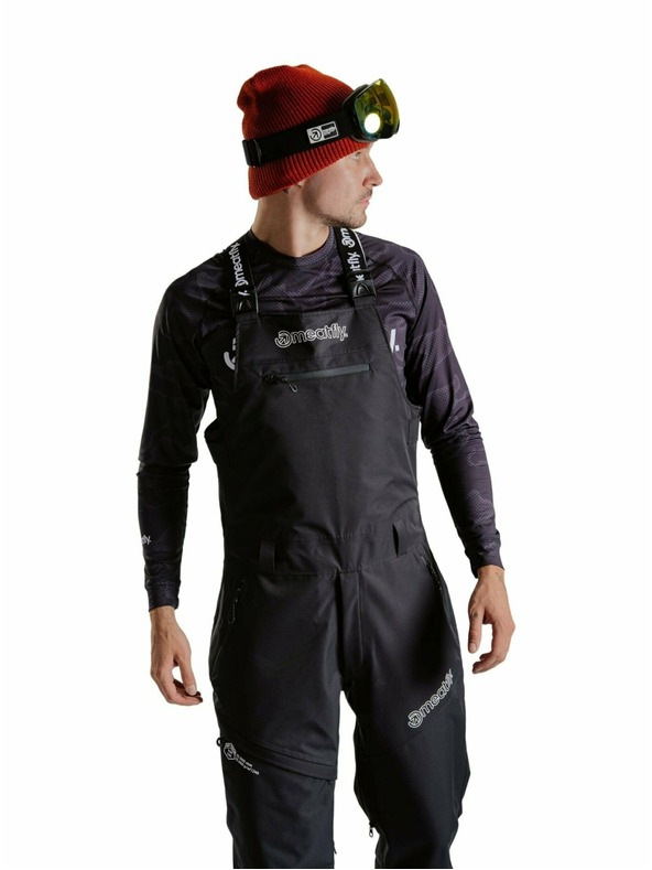 Meatfly Meatfly unisex SNB & SKI laclové kalhoty Kenny Black