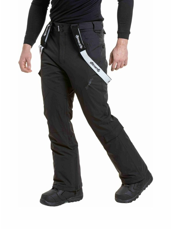 Meatfly Meatfly pánské SNB & SKI kalhoty Ghost Black