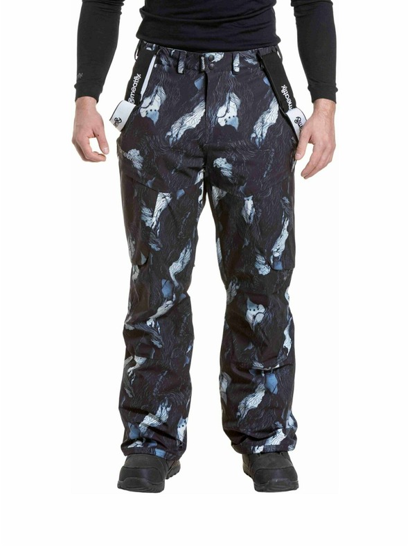 Meatfly Meatfly pánské SNB & SKI kalhoty Bold Deep Lake