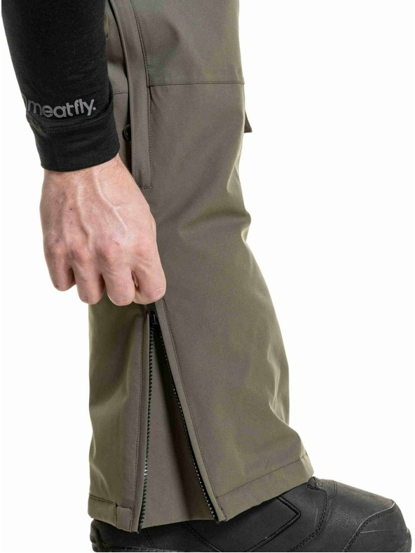 Meatfly Meatfly pánské SNB & SKI kalhoty Ghost Dark Olive