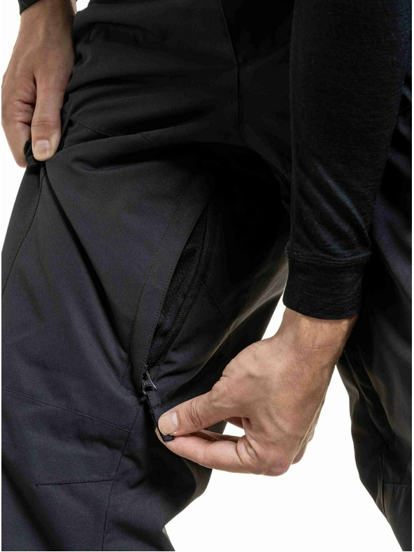 Meatfly Meatfly unisex SNB & SKI kalhoty Andry Black