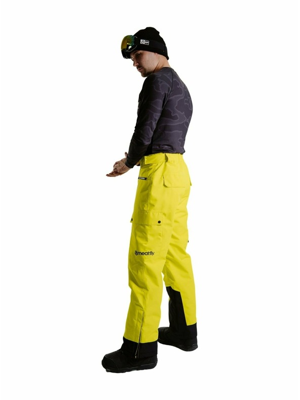 Meatfly Meatfly unisex SNB & SKI kalhoty Andry Lime