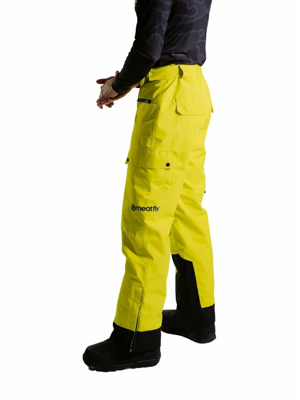 Meatfly Meatfly unisex SNB & SKI kalhoty Andry Lime