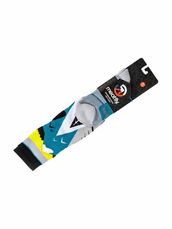 Meatfly Meatfly sNB & SKI ponožky Leeway Hb Blue Mountains