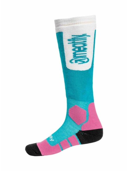 Meatfly Meatfly sNB & SKI ponožky Leeway Turquoise