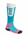 Meatfly Meatfly sNB & SKI ponožky Leeway Turquoise