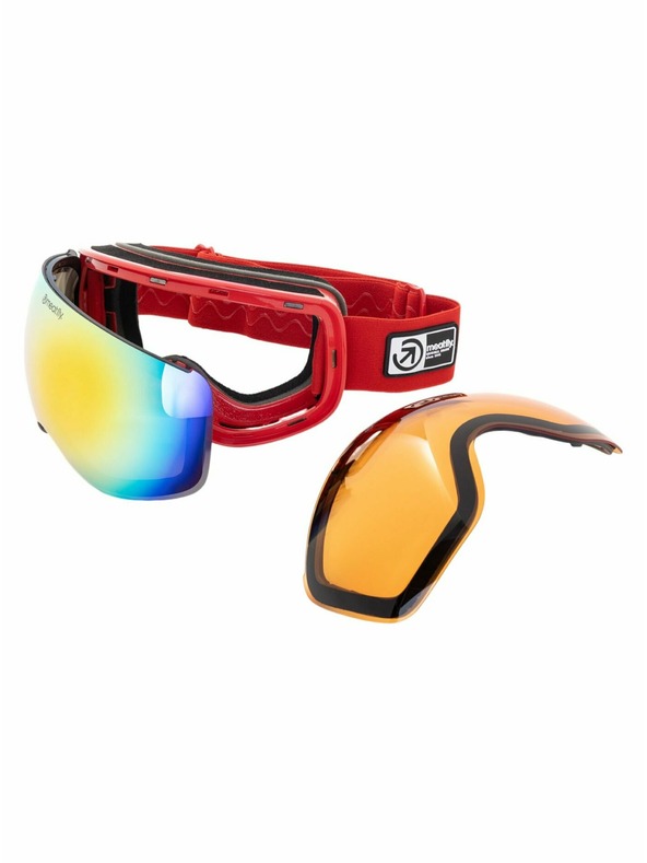 Meatfly Meatfly sNB & SKI brýle Ekko XL Ferrari Red