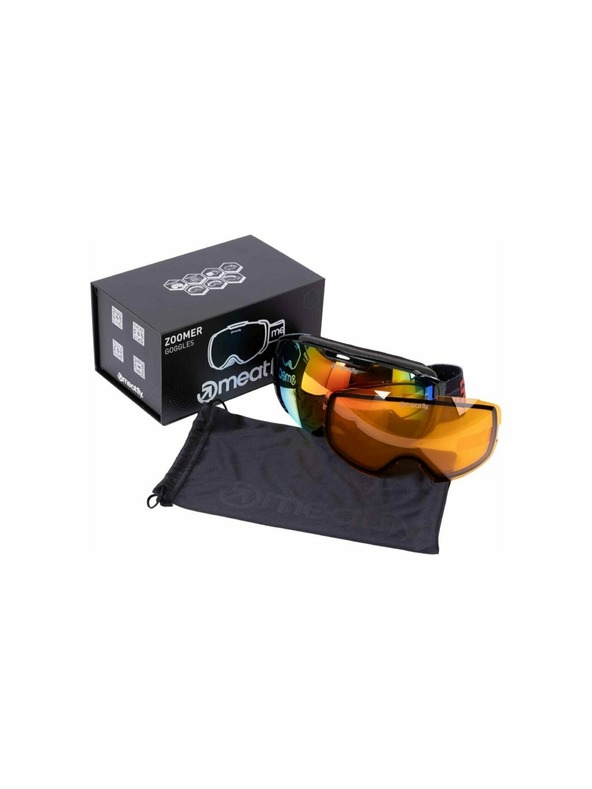 Meatfly Meatfly sNB & SKI brýle Zoomer Morph Black