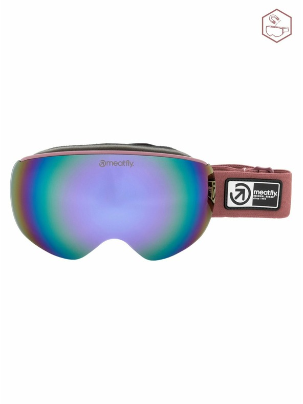 Meatfly Meatfly sNB & SKI brýle Ekko S Dusty Rose