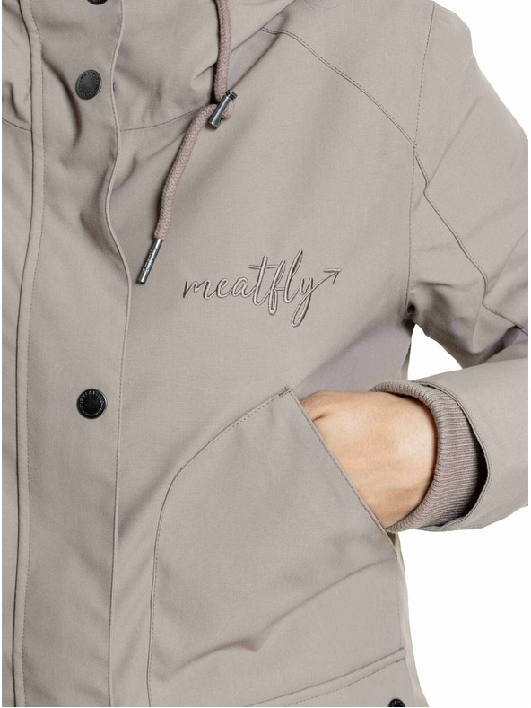 Meatfly Meatfly dámská parka Amber Stucco