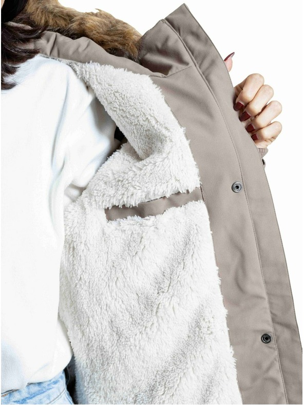 Meatfly Meatfly dámská parka Amber Stucco