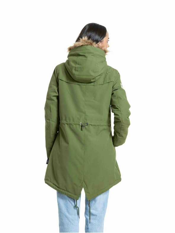 Meatfly Meatfly dámská parka Amber Olive Branch